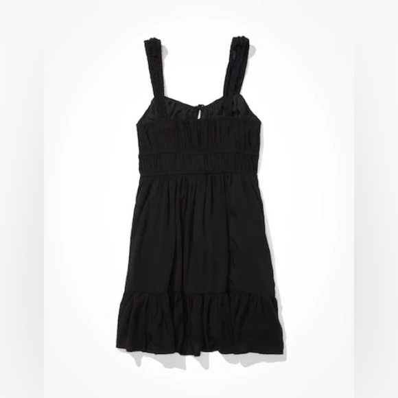 AE Silky Tie-Front Mini Dress - Picture 5 of 5